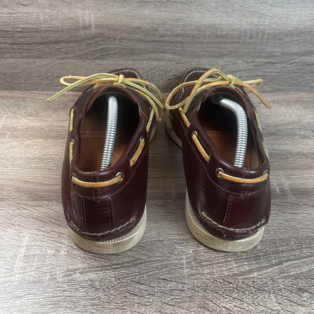 Bass Hampton Core 2 Boat Shoes Mens 12W Leather Moccasins Coastal Preppy Yacht